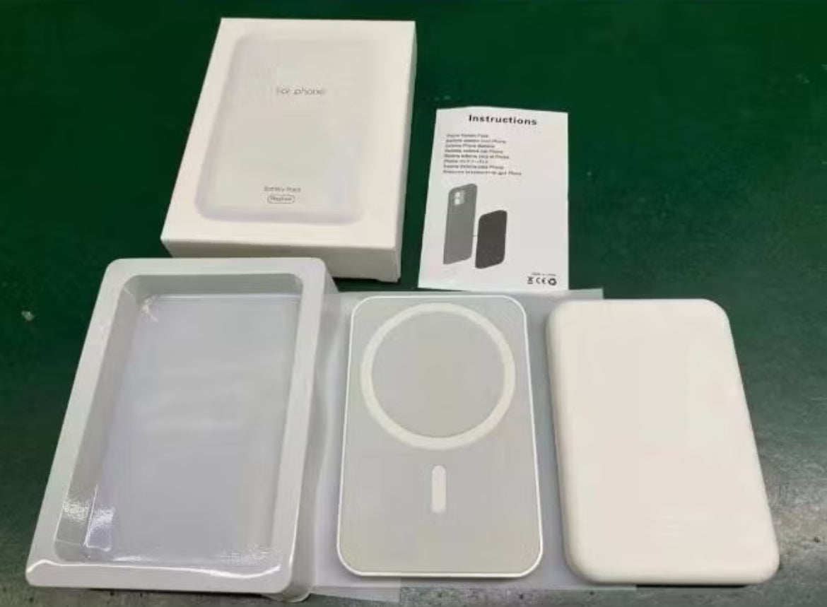 Power Bank Charger – Fast Charging, 5000 mAh Compact Design, Compatible with iPhone 12/13/14 /15/16/17 Series