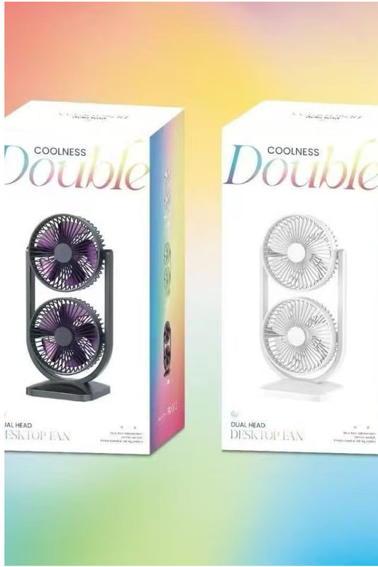 Table Fans, turbofan, Clip fan, Double-head adjustable desktop fan, Digital Display