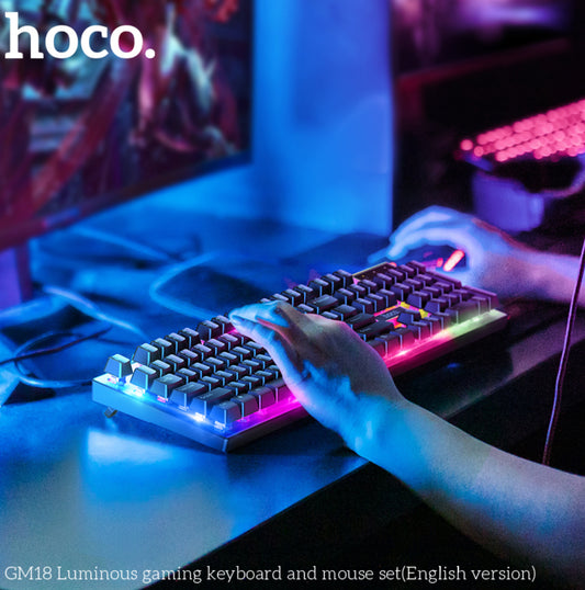 Hoco GM18 lightning  keyboard and mouse