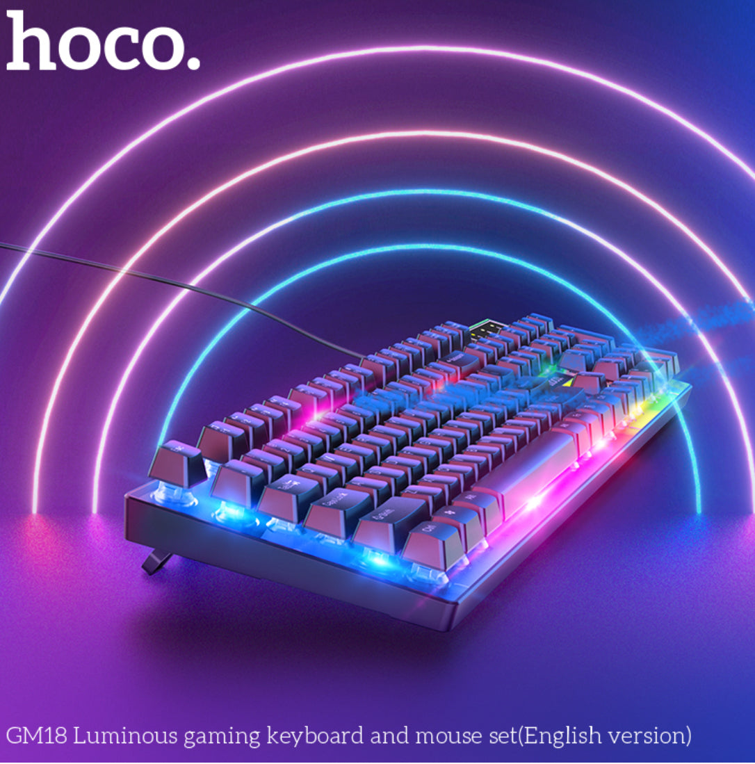 Hoco GM18 lightning keyboard and mouse