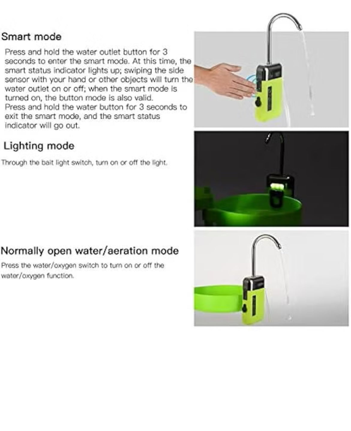 Water pump aerator